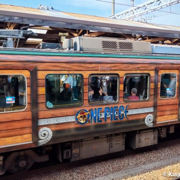 Kamakura, One Piece-themed Enoden train in 2026 