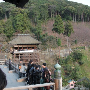 Kiyomizu-dera, View on the Main Hall's platform