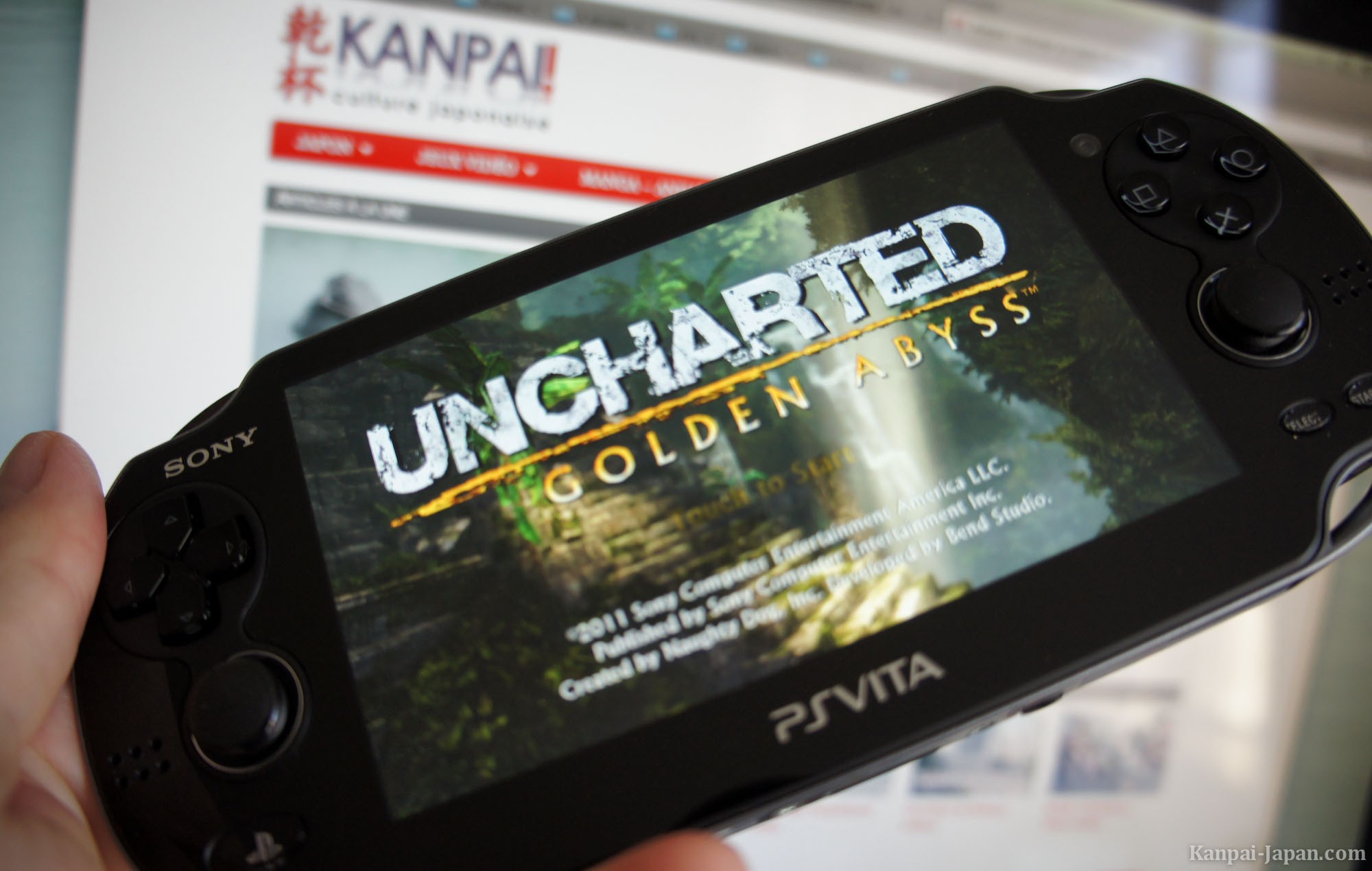 PS Vita review with Uncharted