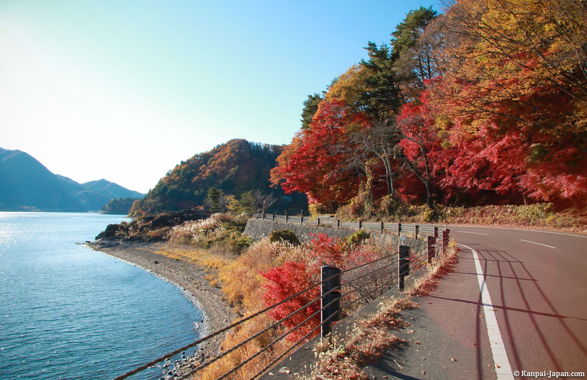 Kawaguchiko - The beautiful lake down of Mount Fuji