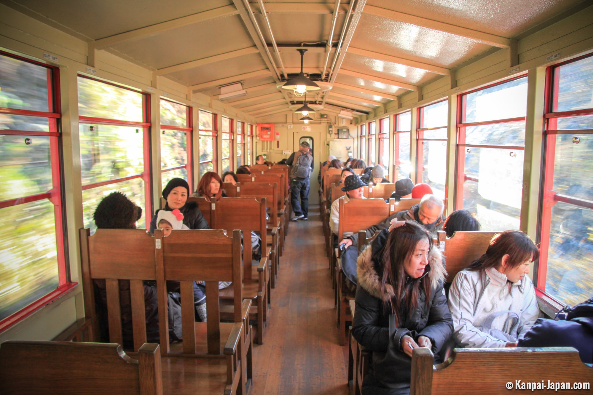 Sagano Scenic Railway - Arashiyama Tourist Train 