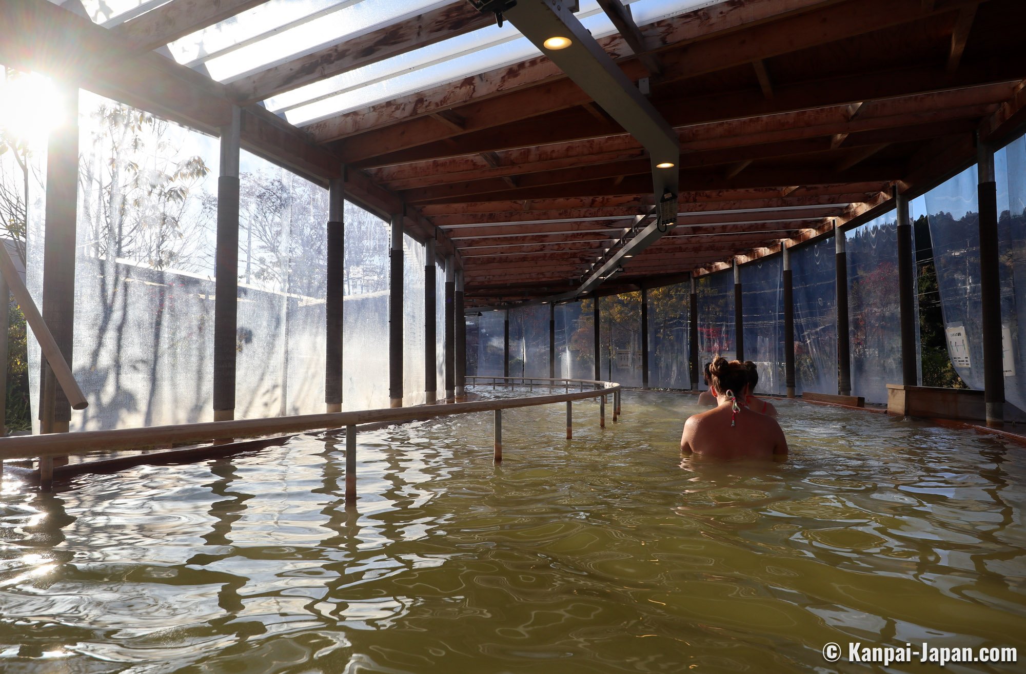 Nagayu Onsen in Taketa The Sparkling Spring Water Village in Oita