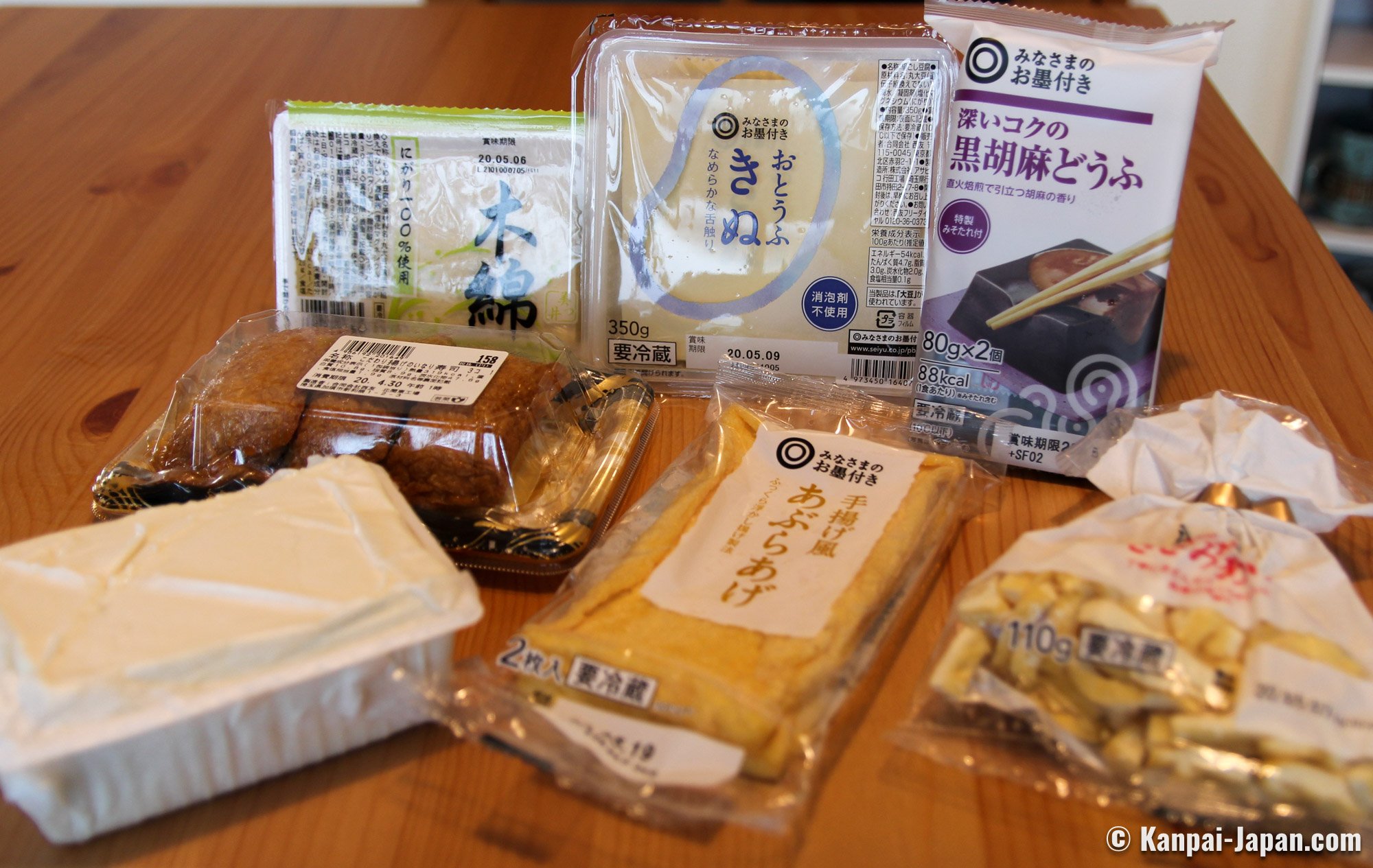 Tofu Japanese Cuisine Soybased Staple Food