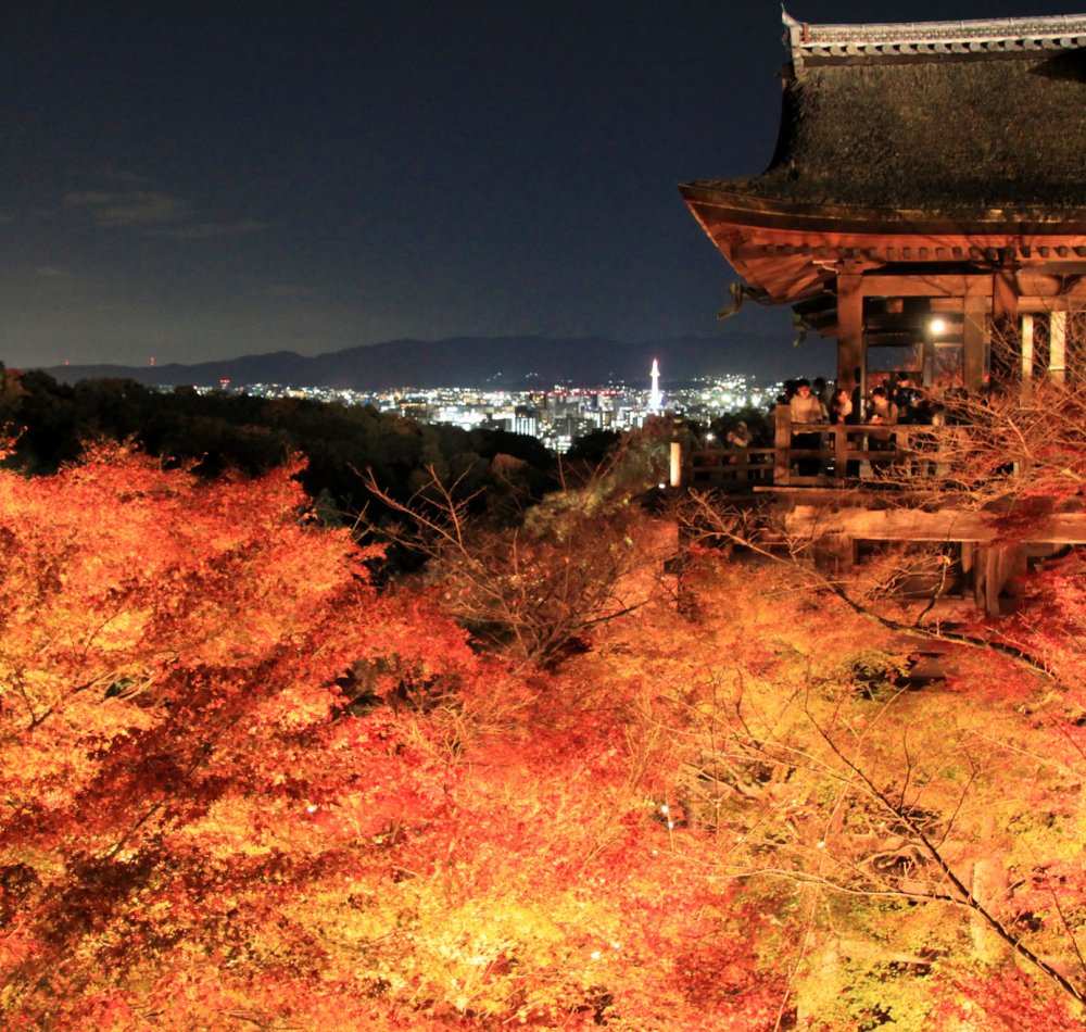 Kiyomizu-dera, Main Hall in February 2020