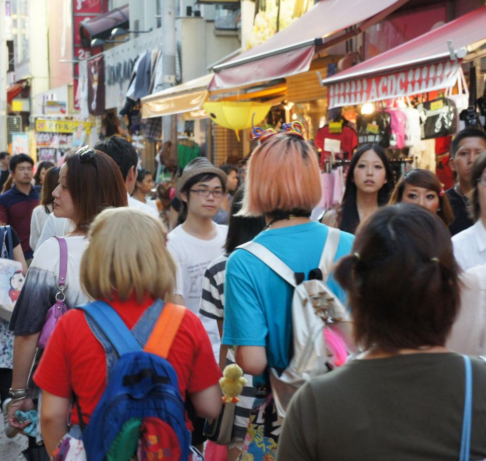 Harajuku (Tokyo), Takeshita Street in 2016