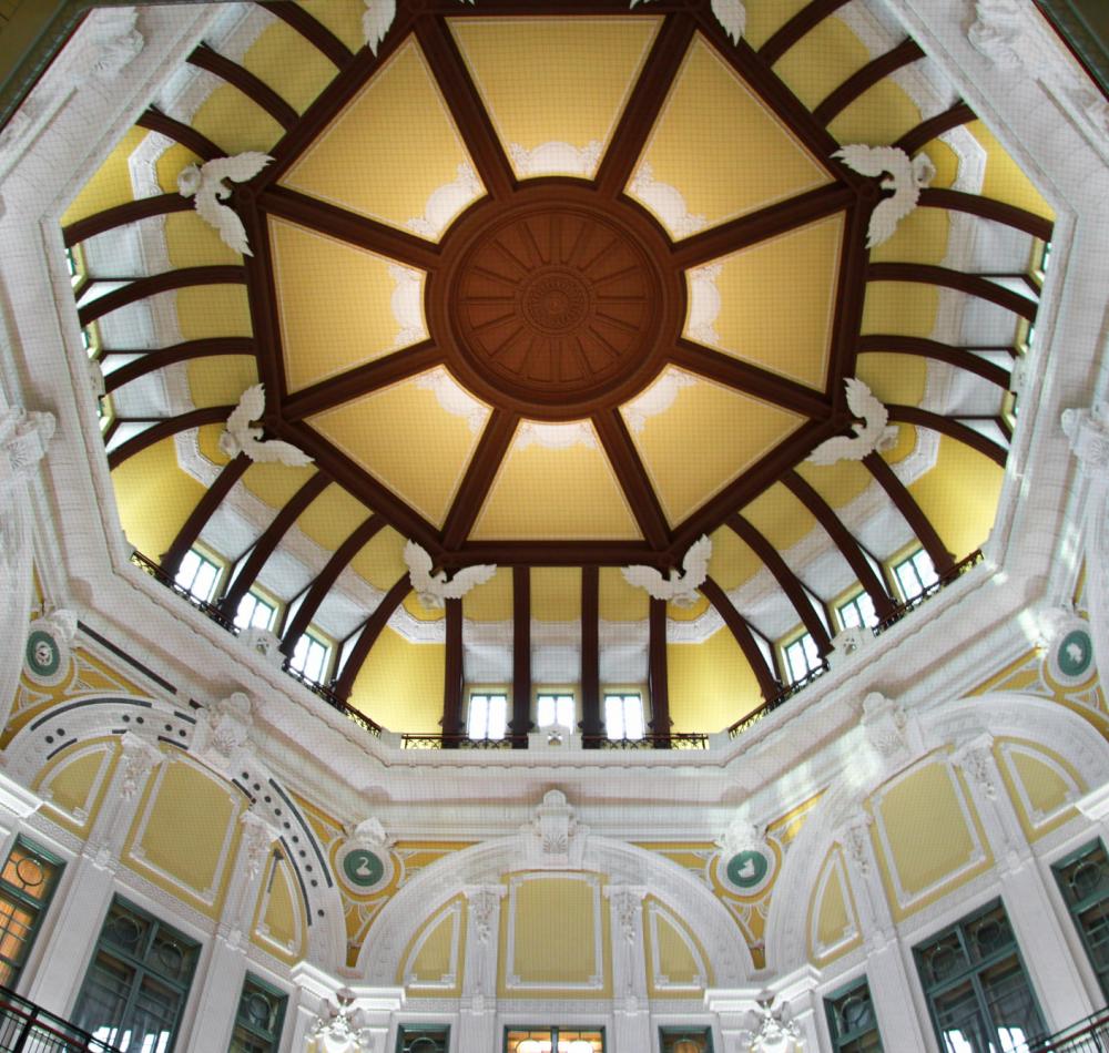 Tokyo Station Marunouchi side, view from Marunouchi House
