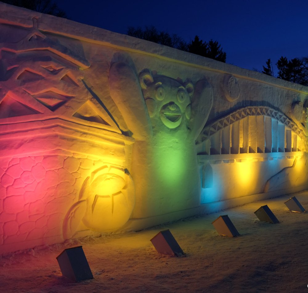 Asakikawa Fuyu Matsuri, in 2017, Monumental Snow Sculpture