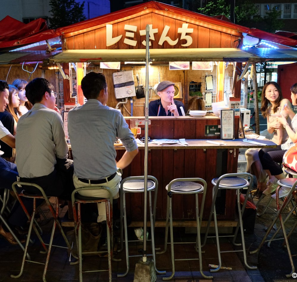Yatai Food Stall in Tenjin (Fukuoka)