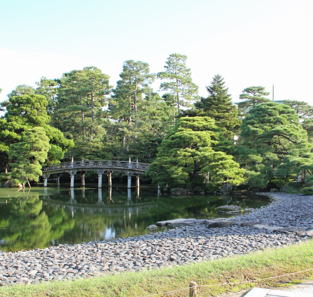 Kyoto Imperial Palace, View on several buildings