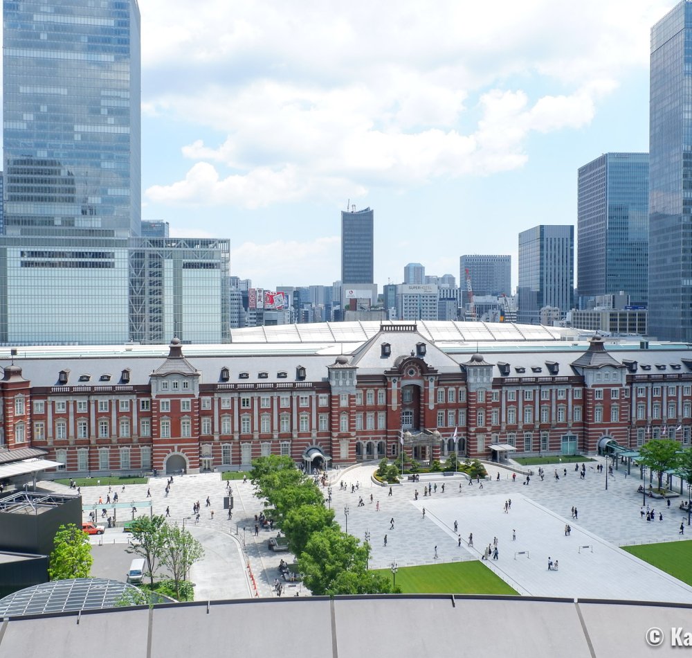 View on Tokyo Station from Marunouchi House