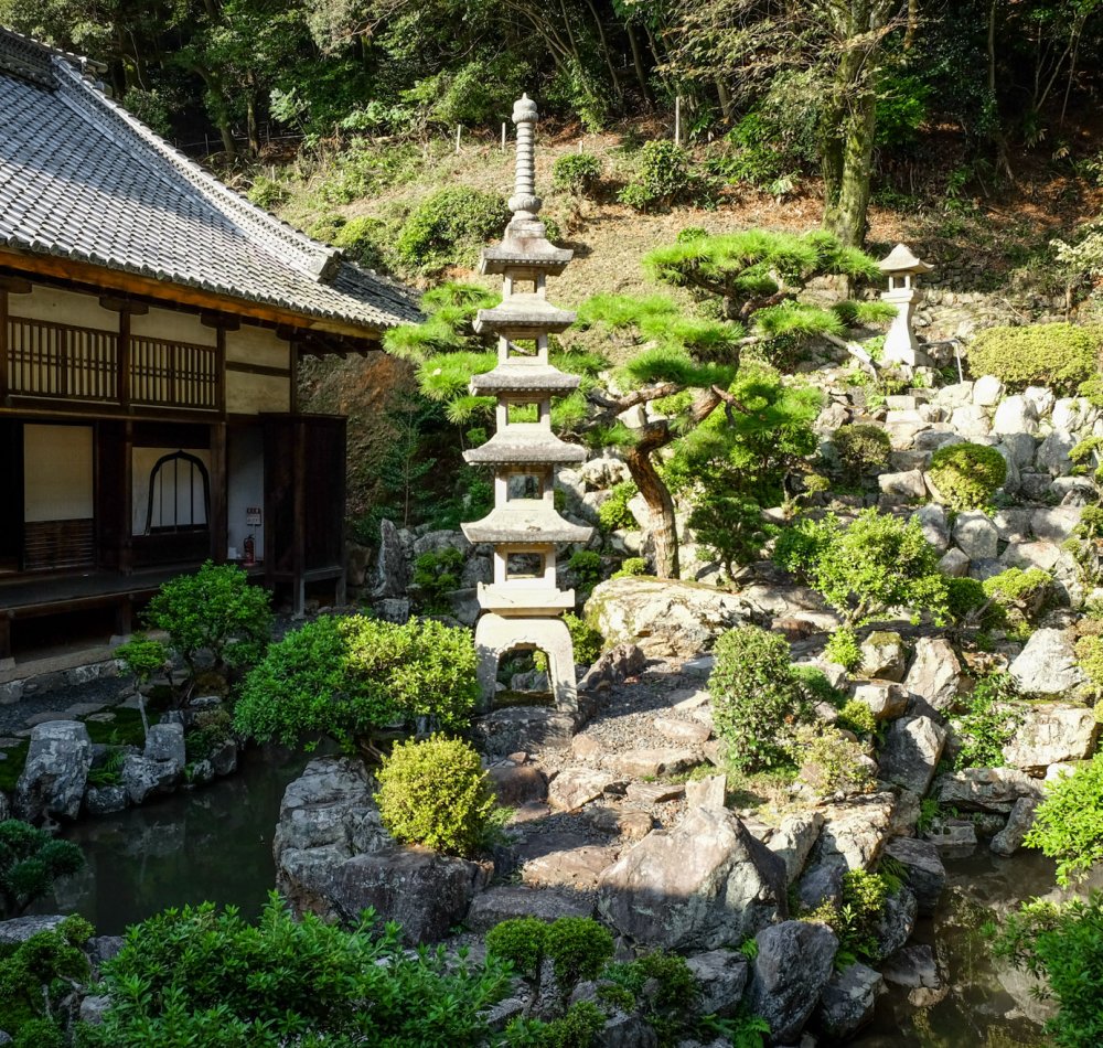 Kosho-ji (Uji), Inside view of the monastery