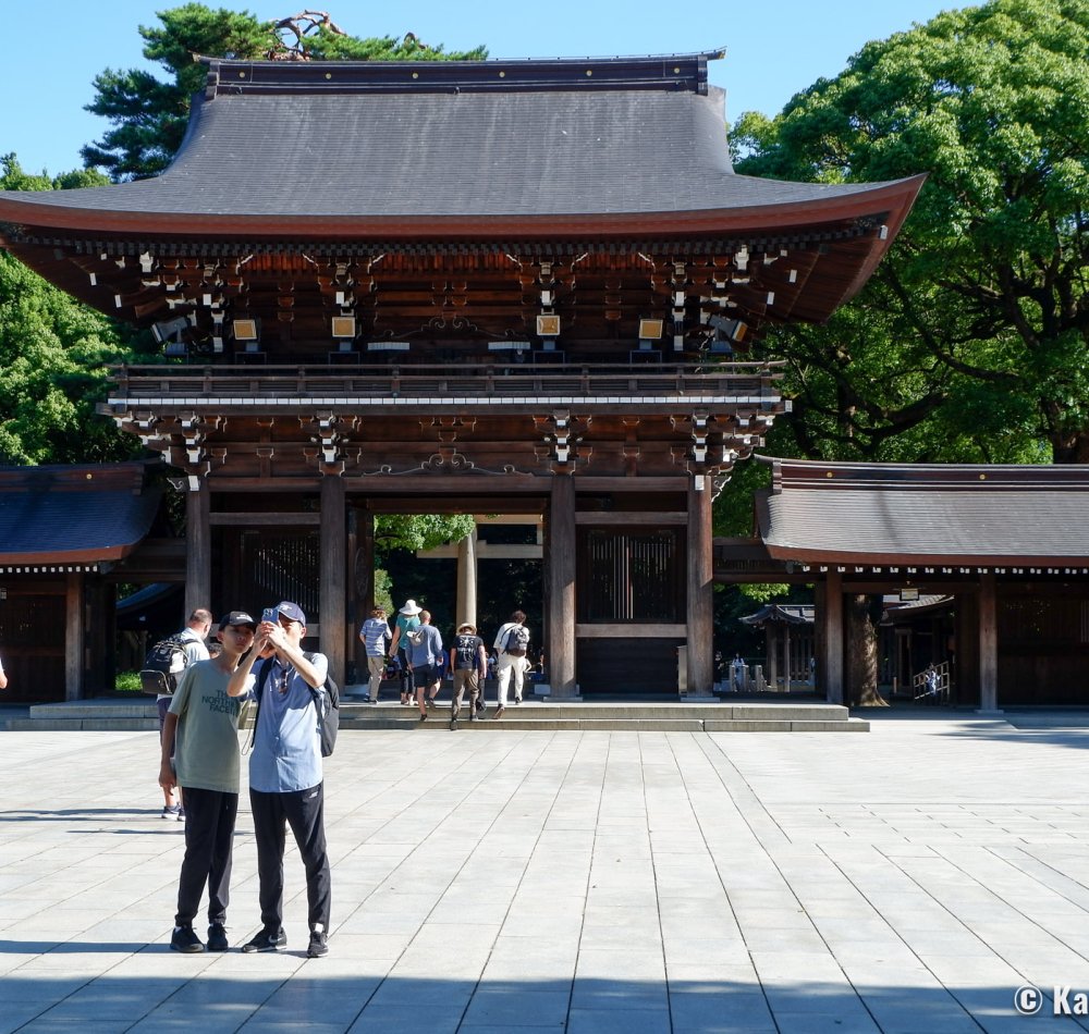 Meiji-jingu, Shrine's grounds after renovation for its 100th anniversary