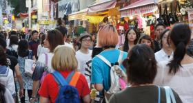 Harajuku (Tokyo), Takeshita Street in 2016