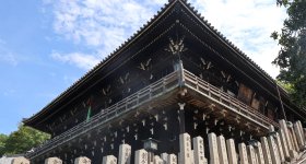 Nigatsu-do in Nara, Main building of the temple