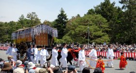 Aoi Matsuri (Kyoto), Saio in Shimogamo Shrine