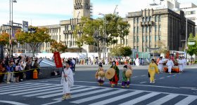 Jidai Matsuri (Kyoto), Float of Princess Kazu (Kazunomiya, 1846 - 1877), Edo period 