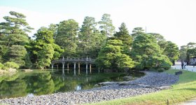 Kyoto Imperial Palace, View on several buildings