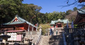 Kunozan Toshogu (Shizuoka), Tamagaki enclosure around Shaden