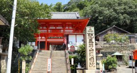 Kimii-dera temple in Wakayama, Kannon statue