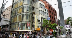 America Mura (Osaka), View on Sankaku Koen