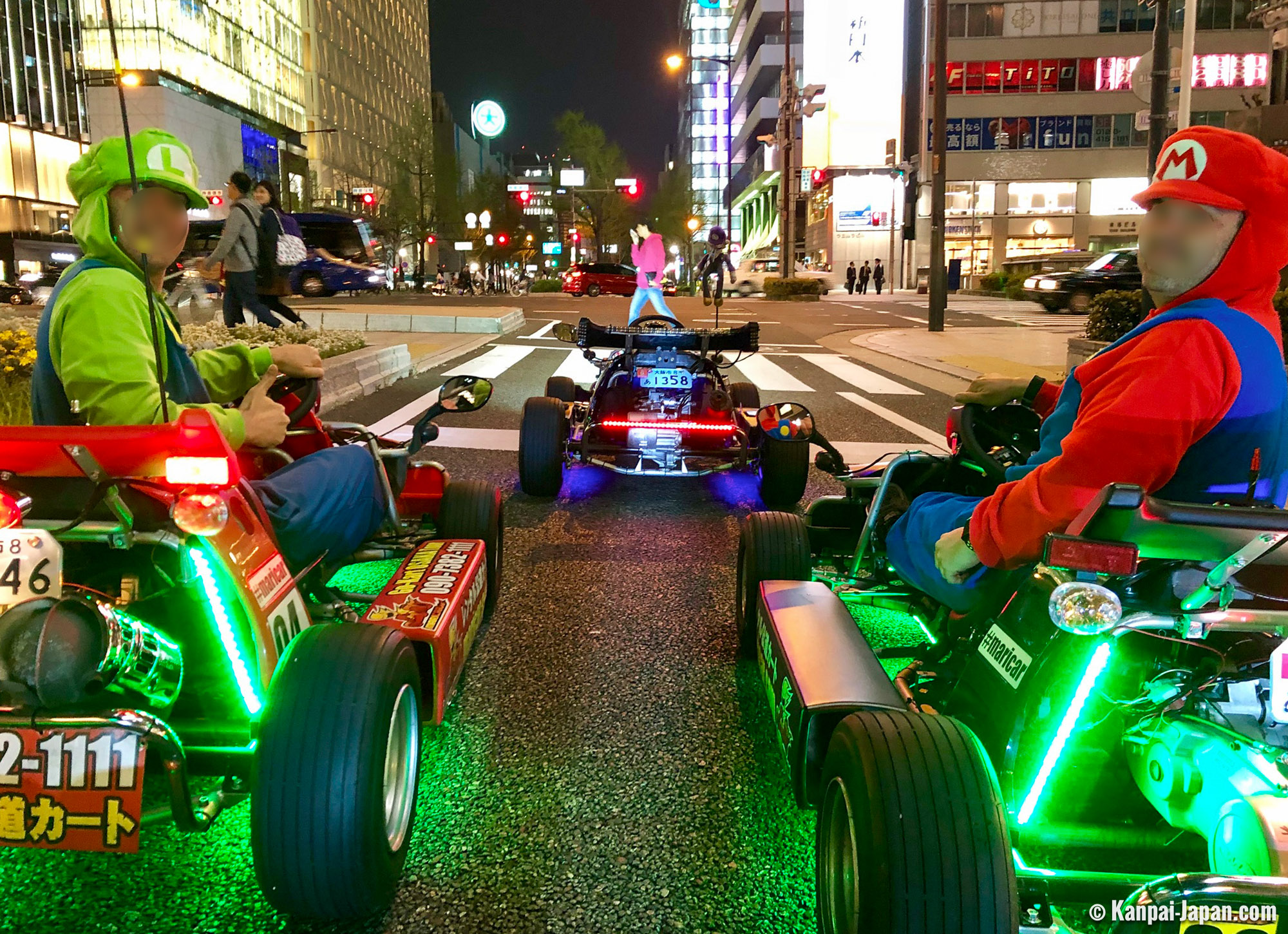 osaka go kart tour