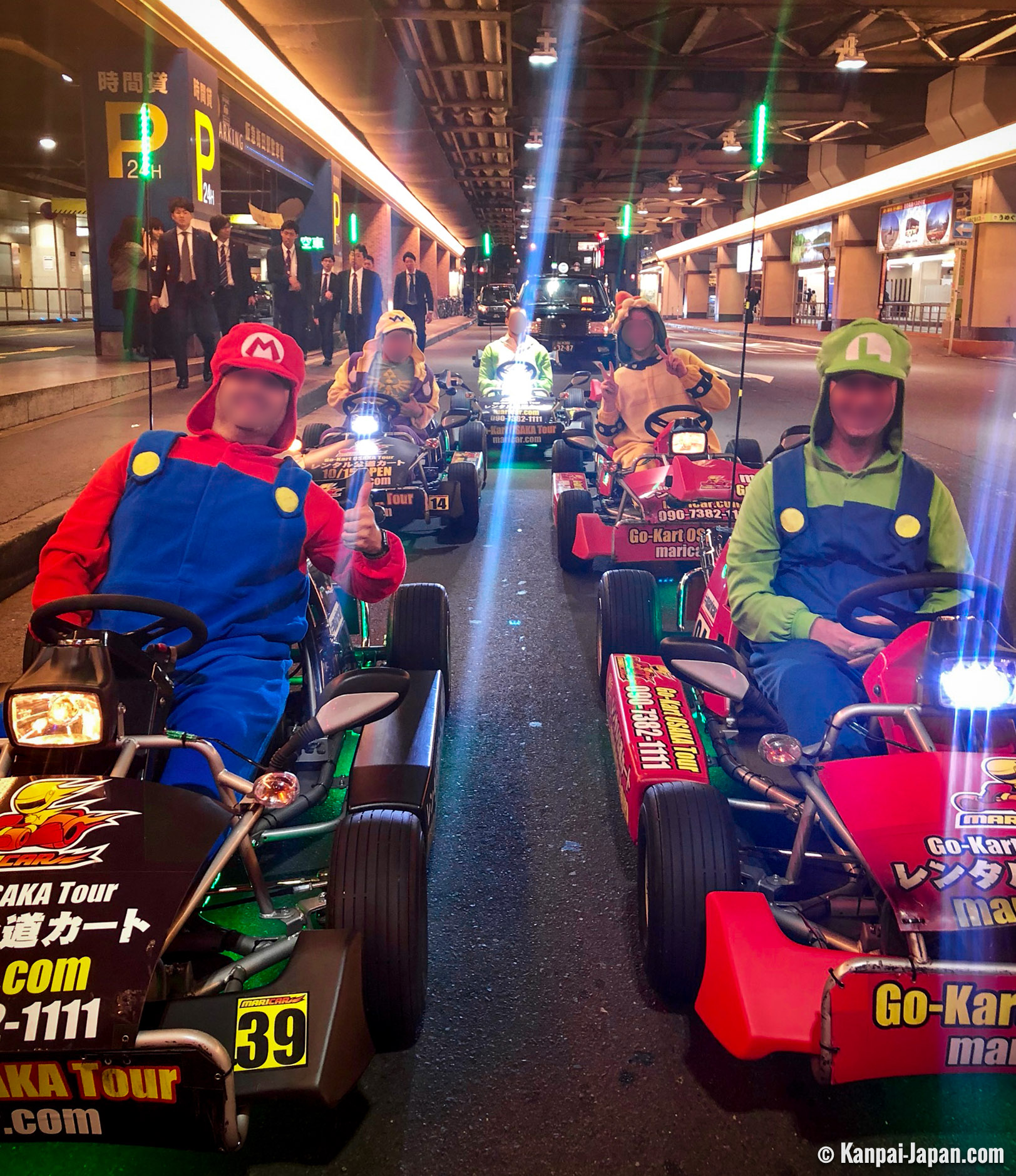 osaka go kart tour